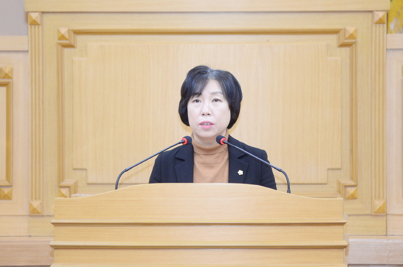 박은주 파주시의원, 5분 자유발언 통해 ‘도농상생, 파주시 푸드플랜 지금부터 준비합시다’