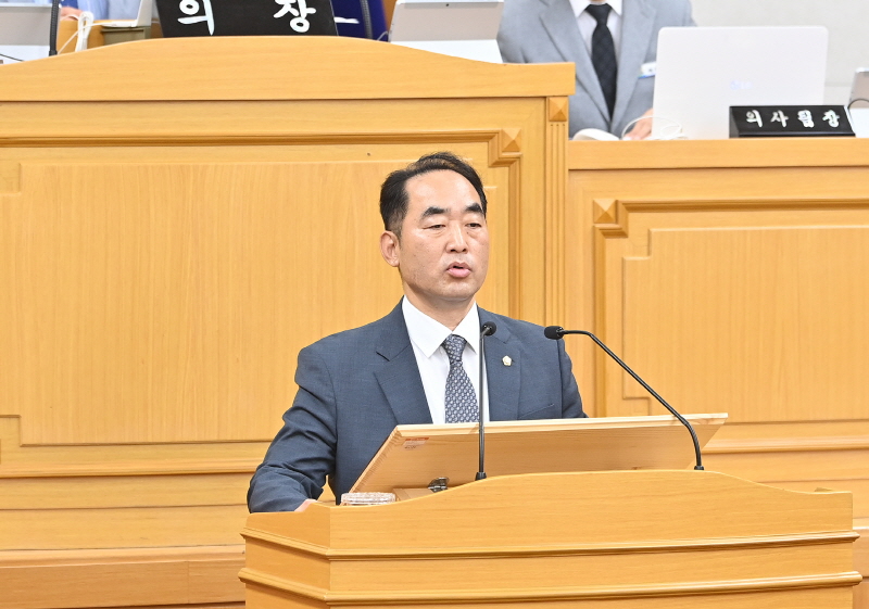 파주시의회 최유각 의원 5분 자유발언… '52만 파주시민의 치안확보를 위한 파주운정경찰서 신설' 촉구