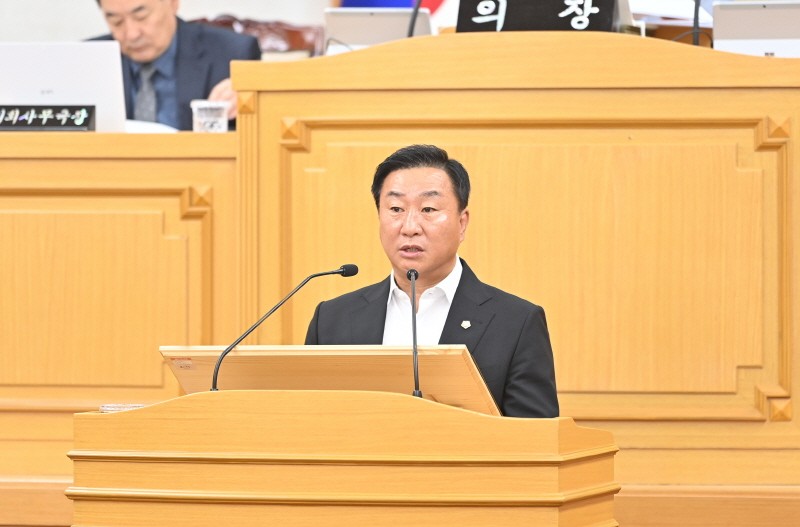 파주시의회 손형배 의원 5분 자유발언…  ‵파주시 전기차 화재 안전망 구축을 위한 선제적 대책 촉구′