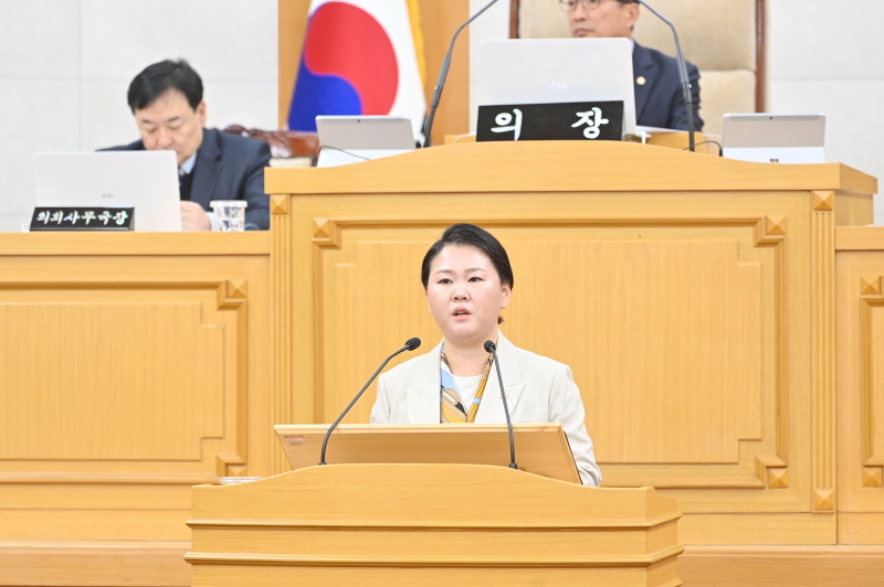 파주시의회 이진아 의원 5분 자유발언…“아동 유괴 위기 속 파주시 아동안전망 재정비 촉구”
