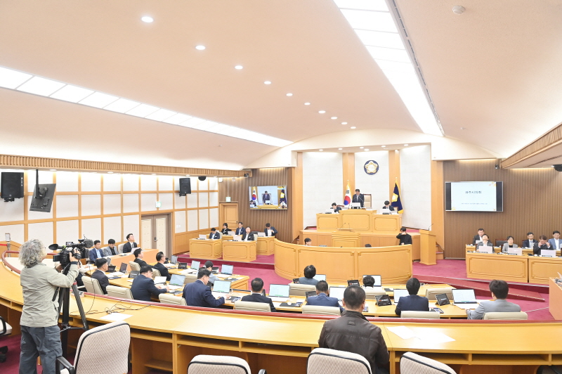 제259회 파주시의회 임시회 폐회