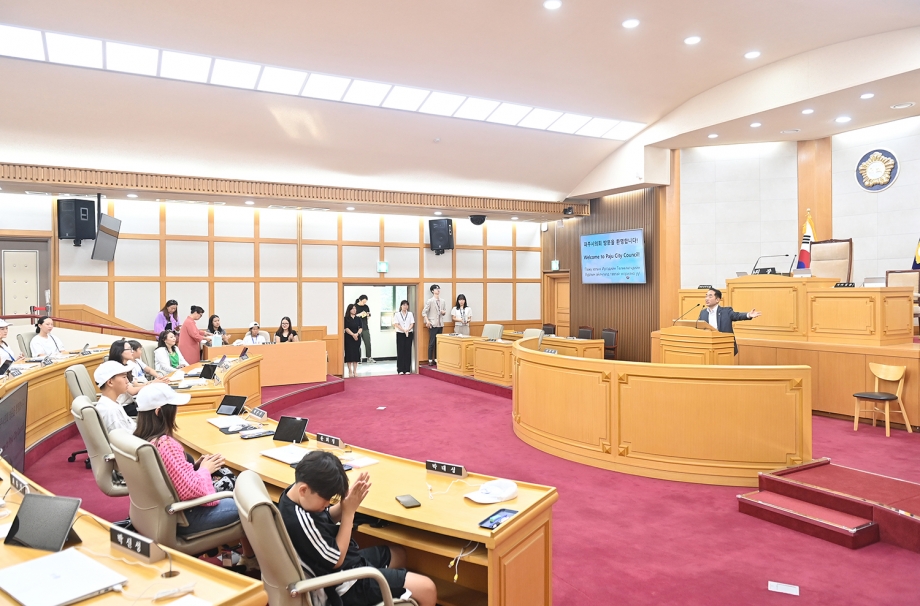 몽골 청소년 어학연수단 파주시의회 방문 (2025. 07. 29) 2번째 파일