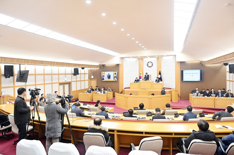 제261회 파주시의회 임시회 개회