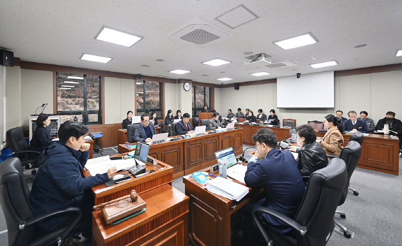 파주시의회 자치행정위원회, 민생 현안 담은 의원발의 조례안 9건 가결